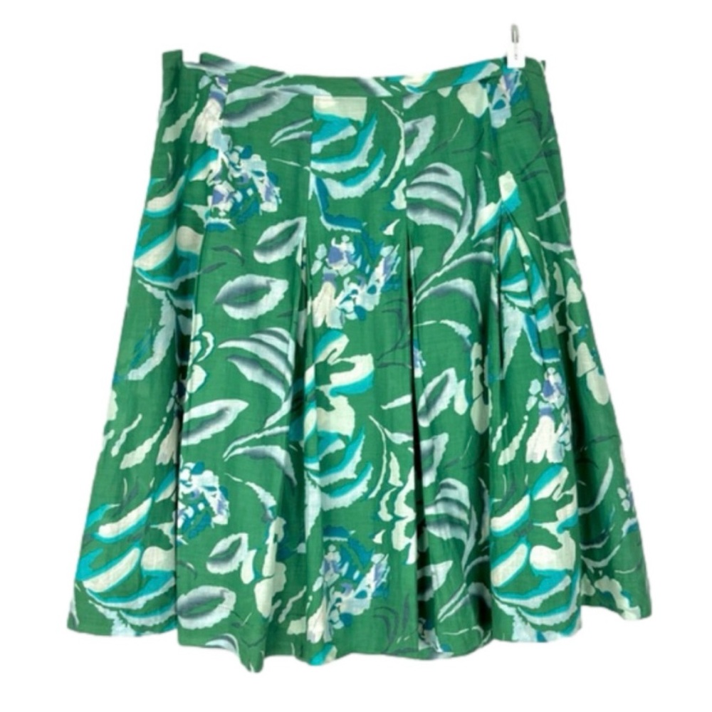 Essentiel Antwerp green floral skirt